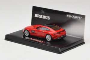 Mercedes Brabus 600 GT S C190 Röd Minichamps 1:43 437032521 Metall — bild 3 av 5