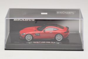 Mercedes Brabus 600 GT S C190 Röd Minichamps 1:43 437032521 Metall — bild 4 av 5