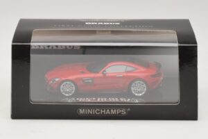 Mercedes Brabus 600 GT S C190 Röd Minichamps 1:43 437032521 Metall — bild 5 av 5