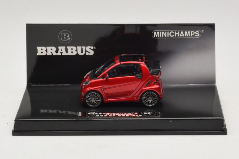 Mercedes Brabus Ultimate 120 Cabriolet Röd Minichamps 1:43 437032730 Metall