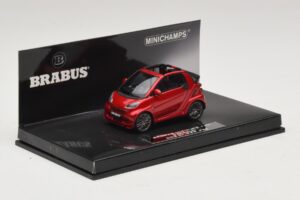 Mercedes Brabus Ultimate 120 Cabriolet Röd Minichamps 1:43 437032730 Metall — bild 2 av 5