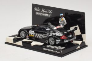 Mercedes CLK DTM #2 J. Alesi First DTM Podium Finish Hockenheim 2002 Minichamps 1:43 400023292 Metall — bild 3 av 4