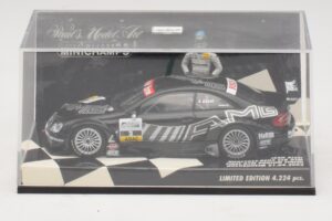 Mercedes CLK DTM #2 J. Alesi First DTM Podium Finish Hockenheim 2002 Minichamps 1:43 400023292 Metall — bild 4 av 4