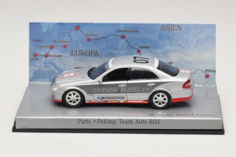 Mercedes E-Class #7 Team Auto Bild Rally Paris-Peking 2007 Minichamps 1:43 B66962263 Metall