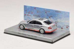 Mercedes E-Class #7 Team Auto Bild Rally Paris-Peking 2007 Minichamps 1:43 B66962263 Metall — bild 3 av 5