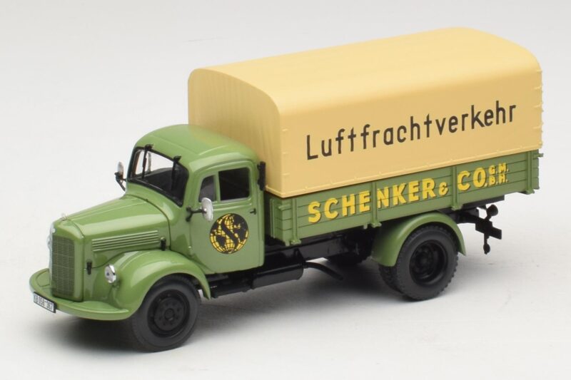 Mercedes L 3500 Flakbil Schenker Minichamps 1:43 439350028 Metall