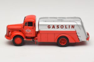 Mercedes L 3500 Tankbil Gasolin Minichamps 1:43 439350070 Metall — bild 3 av 6