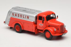 Mercedes L 3500 Tankbil Gasolin Minichamps 1:43 439350070 Metall — bild 4 av 6