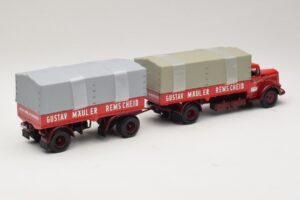 Mercedes L315 Pritschenzug Gustav Mauler Minichamps 1:43 499034720 Metall — bild 2 av 6