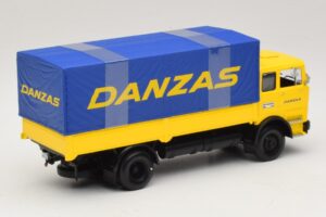 Mercedes LP 1624 Flakbil DANZAS Minichamps 1:43 010533 Metall — bild 2 av 6