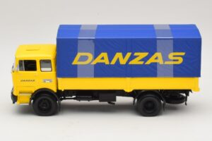 Mercedes LP 1624 Flakbil DANZAS Minichamps 1:43 010533 Metall — bild 3 av 6