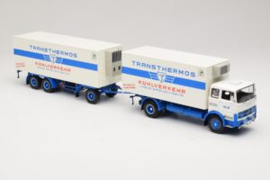 Mercedes LP1624 Kühlzug Transthermos Minichamps 1:43 499034840 Metall — bild 4 av 6
