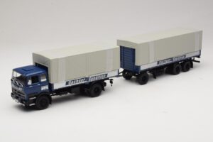 Mercedes LP1624 Pritschenzug Dachser Minichamps 1:43 499034821 Metall