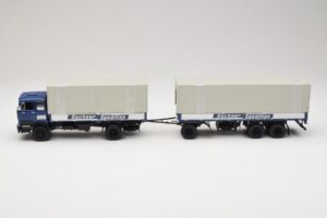 Mercedes LP1624 Pritschenzug Dachser Minichamps 1:43 499034821 Metall — bild 3 av 6