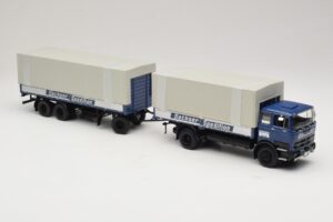 Mercedes LP1624 Pritschenzug Dachser Minichamps 1:43 499034821 Metall — bild 4 av 6