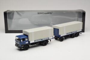 Mercedes LP1624 Pritschenzug Dachser Minichamps 1:43 499034821 Metall — bild 6 av 6