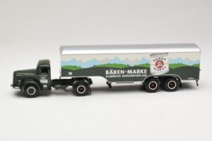 Mercedes LS315 Koffersattelzug Bärenmarke Minichamps 1:43 499034780 Metall — bild 3 av 6