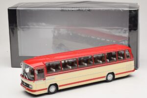 Mercedes O 302 Röd Creme Minichamps 1:43 439035190 Metall — bild 6 av 6