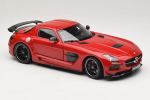 Mercedes SLS AMG C197 Black Series Röd Minichamps 1:18 110033022 Metall — bild 6 av 8