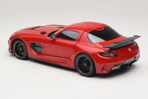 Mercedes SLS AMG C197 Black Series Röd Minichamps 1:18 110033022 Metall — bild 7 av 8