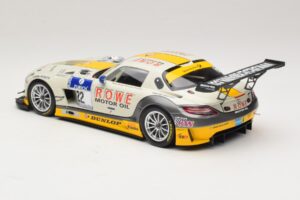 Mercedes SLS AMG GT3 #22 Graf / Jager Rowe Racing 24 Hours of Nurburgring 2013 Minichamps 1:18 151133122 Metall — bild 5 av 6