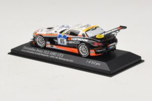 Mercedes SLS AMG GT3 #65 Hankook 24 Hours of Nurburgring 2012 Minichamps 1:43 437123265 Metall — bild 3 av 4