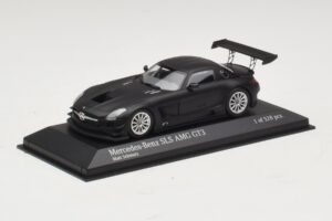Mercedes SLS AMG GT3 Matt Svart Minichamps 1:43 410113200 Metall — bild 2 av 4