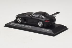 Mercedes SLS AMG GT3 Matt Svart Minichamps 1:43 410113200 Metall — bild 3 av 4