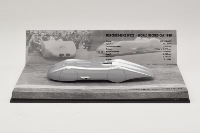 Mercedes W125 R. Caracciola World Record Car 1938 Minichamps 1:43 400383800 Metall