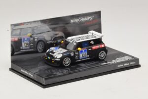 Mini Cooper Dörr Motorsport #139 Hahn / Holoch 24 Hours of Nürburgring 2011 Minichamps 1:43 437112139 Metall — bild 2 av 5