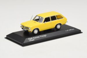 Opel Ascona A Voyage Gul Minichamps 1:43 400045811 Metall — bild 2 av 4