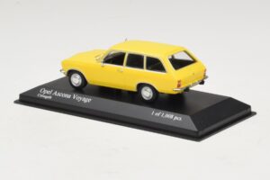 Opel Ascona A Voyage Gul Minichamps 1:43 400045811 Metall — bild 3 av 4