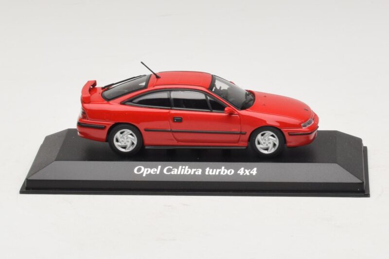 Opel Calibra Turbo 4x4 Röd Maxichamps 1:43 940045721 Metall