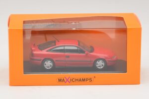 Opel Calibra Turbo 4x4 Röd Maxichamps 1:43 940045721 Metall — bild 4 av 4