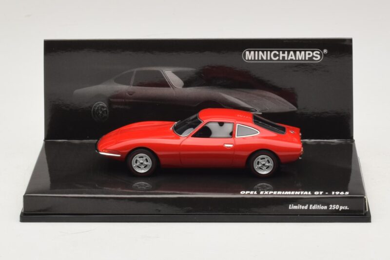 Opel Experimental GT Röd Minichamps 1:43 437045020 Metall