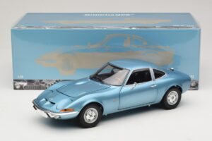 Opel GT Blue Metallic Minichamps 1:18 180049030 Metall — bild 8 av 8
