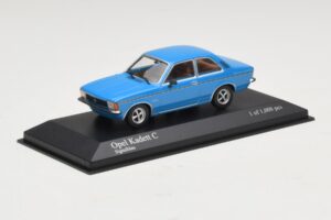 Opel Kadett C Blå Minichamps 1:43 400048101 Metall — bild 2 av 4
