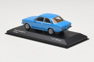 Opel Kadett C Blå Minichamps 1:43 400048101 Metall — bild 3 av 4
