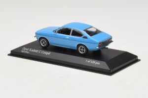Opel Kadett C Coupe Blå Minichamps 1:43 430045628 Metall — bild 3 av 4