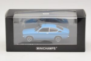 Opel Kadett C Coupe Blå Minichamps 1:43 430045628 Metall — bild 4 av 4