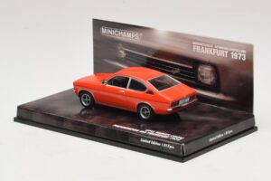 Opel Kadett C Coupé Presentation IAA Frankfurt Röd Minichamps 1:43 436045620 Metall — bild 3 av 4