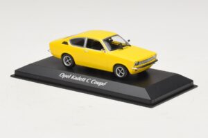 Opel Kadett C Coupe Gul Maxichamps 1:43 940045620 Metall — bild 3 av 4