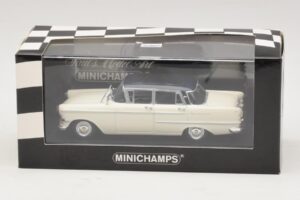 Opel Kapitan A Vit Minichamps 1:43 400048000 Metall — bild 4 av 4