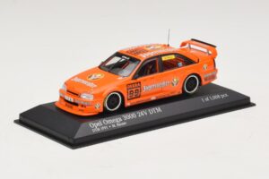 Opel Omega 3000 24V #99 Jägermeister M. Reuter DTM 1991 Minichamps 1:43 400914499 Metall — bild 2 av 4