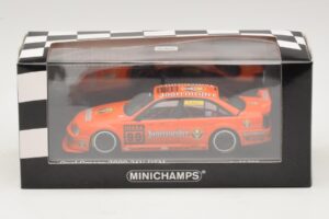 Opel Omega 3000 24V #99 Jägermeister M. Reuter DTM 1991 Minichamps 1:43 400914499 Metall — bild 4 av 4