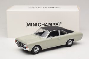 Opel Rekord C Coupé Grå Minichamps 1:18 107047022 Resin — bild 6 av 6
