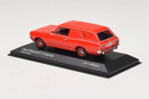Opel Rekord Caravan Norwegian Post Minichamps 1:43 433046195 Metall — bild 3 av 4