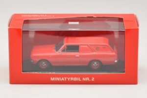 Opel Rekord Caravan Norwegian Post Minichamps 1:43 433046195 Metall — bild 4 av 4