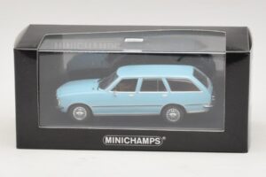 Opel Rekord D Caravan Ljusblå Minichamps 1:43 400044014 Metall — bild 4 av 4