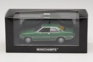 Opel Rekord D Coupé Grön Metallic Minichamps 1:43 400044022 Metall — bild 4 av 4